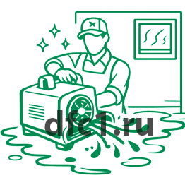 Сушка и уборка после потопа в Альметьевске